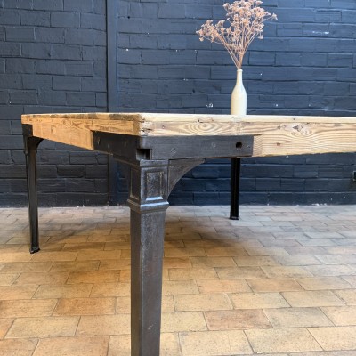 french Large workshop table
