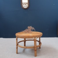 Rattan coffee table