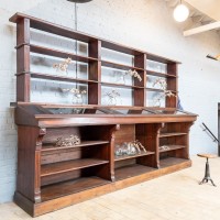 French bookstore cabinet circa 1900