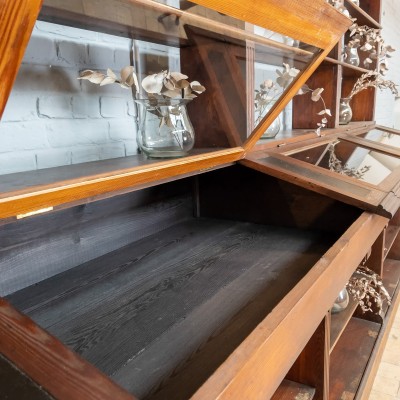 French bookstore cabinet circa 1900