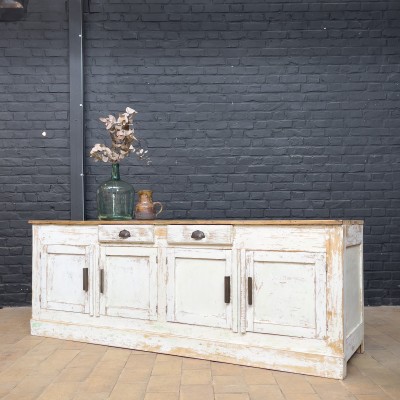 Wooden french florist's furniture