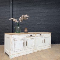 Wooden french florist's furniture