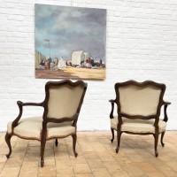 Pair of 1940 armchairs