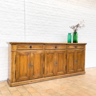 Wooden sideboard late 19th