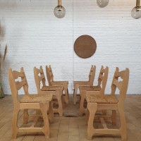 french oak chair
