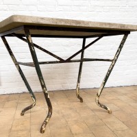 Concrete and metal table 1950