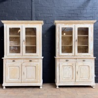 Pair of french buffet deux-corps
