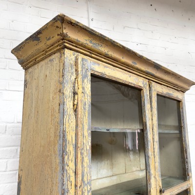 Ancien buffet 2 corps en bois